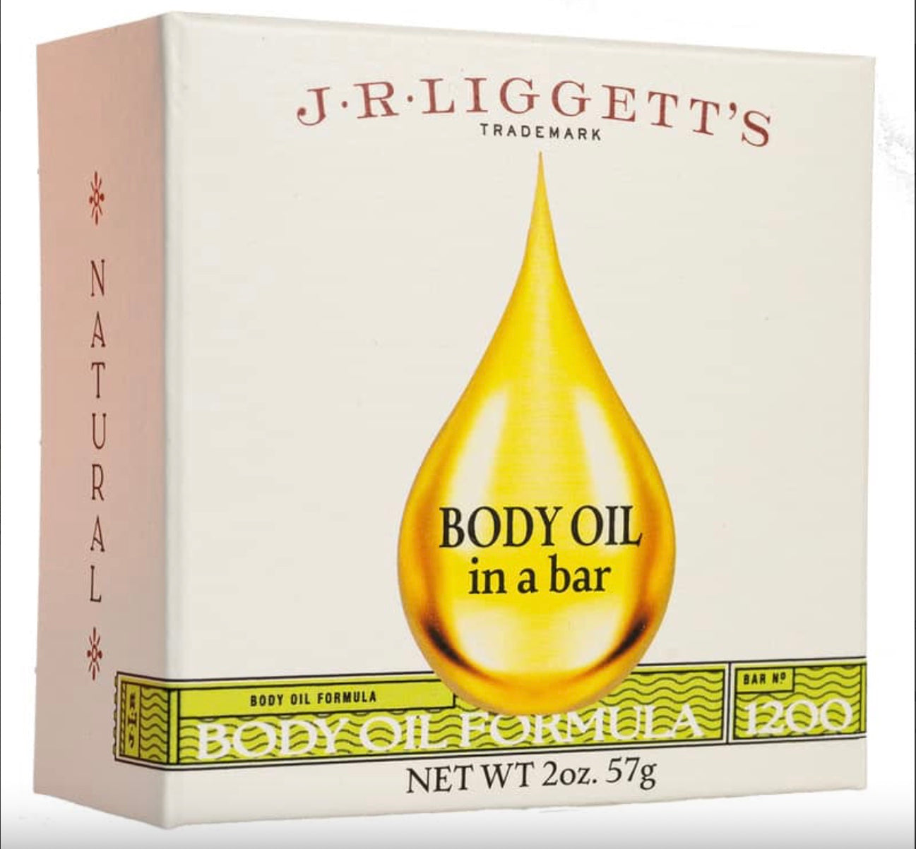 BODY OIL BAR WITH BAMBOO WAFER
