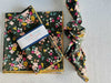 Dot and Army - Dancing Flowers Cloth Napkins, set of four