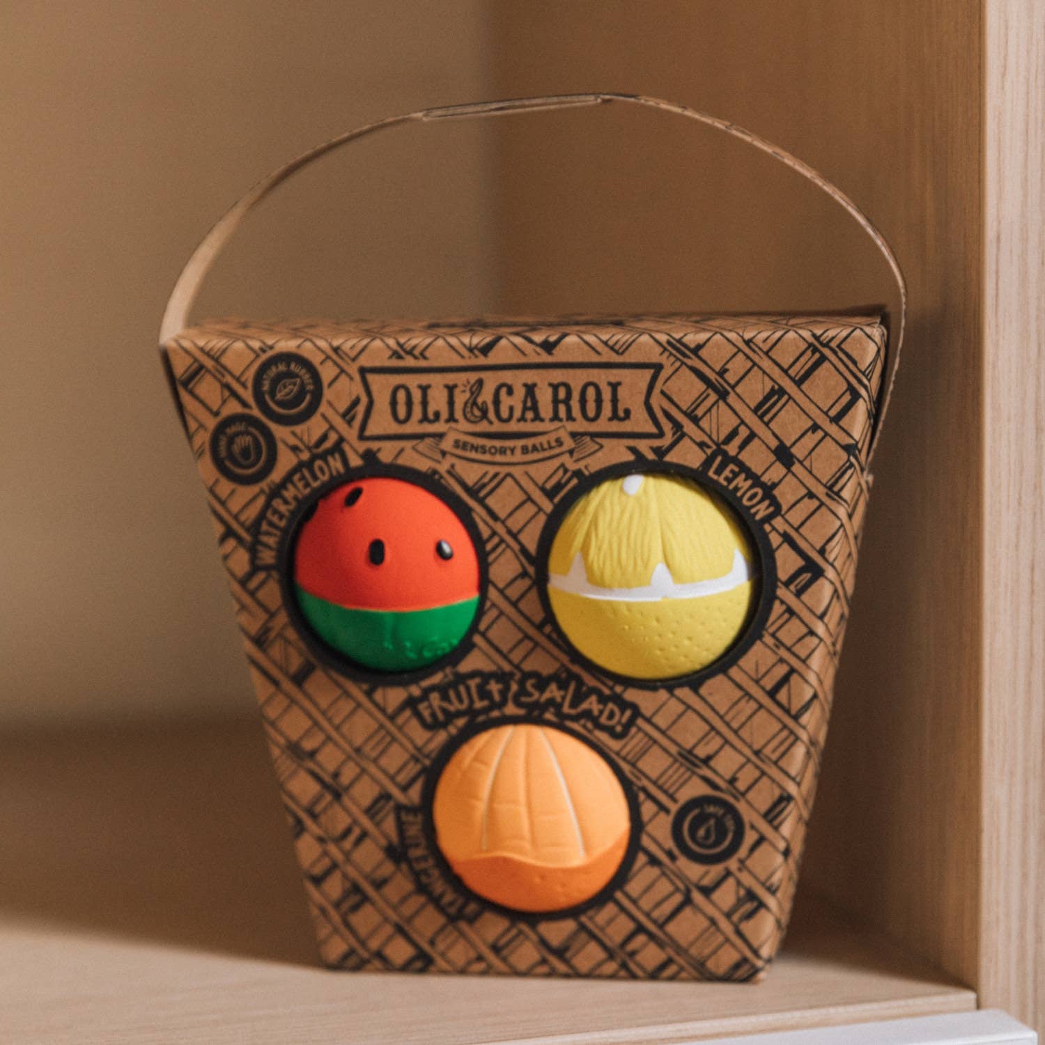 Oli & Carol - Fruit Salad Baby Sensory Balls