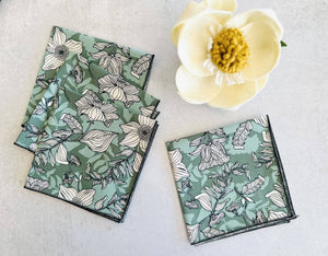 Earl Grey Cloth Napkins, set of four