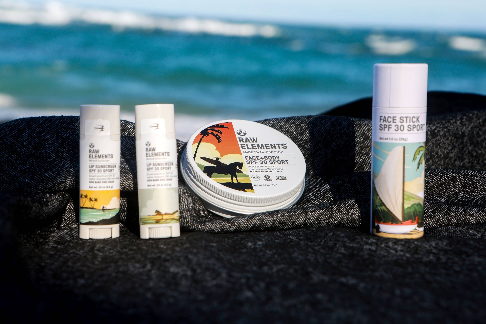 Raw Elements - Raw Elements Mike Field Face & Body SPF 30 Stick 1 oz