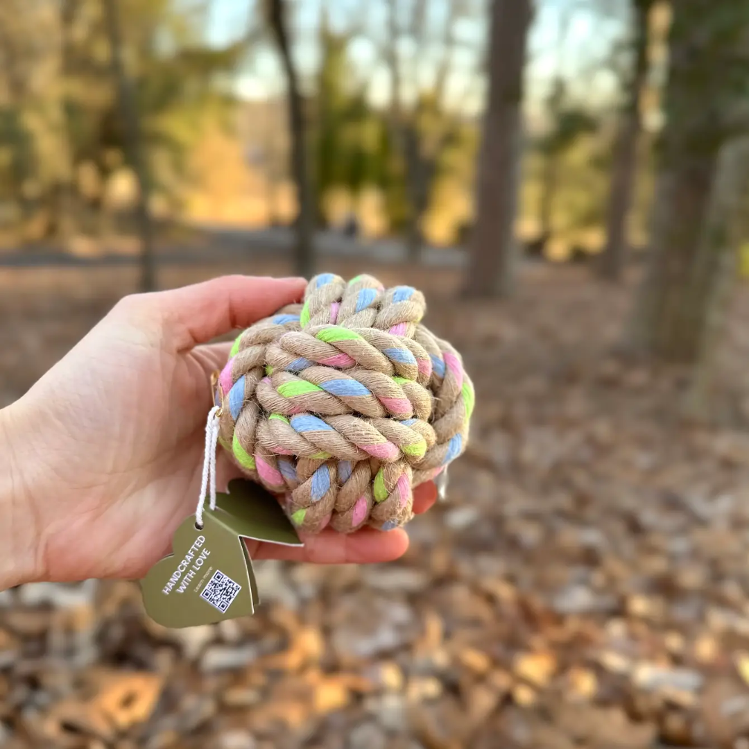 Dog Toys - Nature Hemp knot Balll