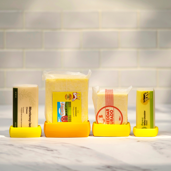 Food Huggers - BESTSELLER Set of 4 Cheese Huggers – Ideal for Cheese Lovers