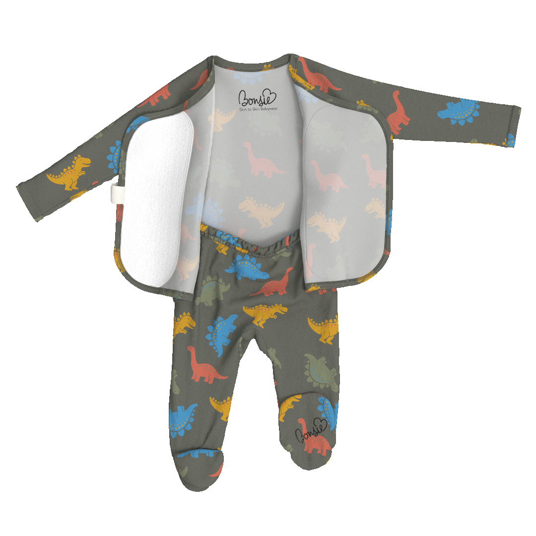 Bonsie Skin to Skin Babywear - Footie - Lil Stompers