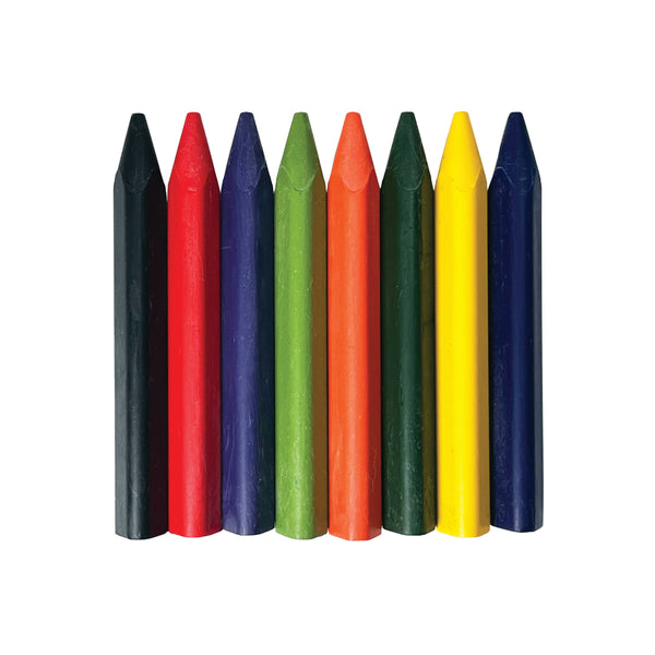 elseware unplug - Beeswax Crayons - Extra Large, 8 Colors