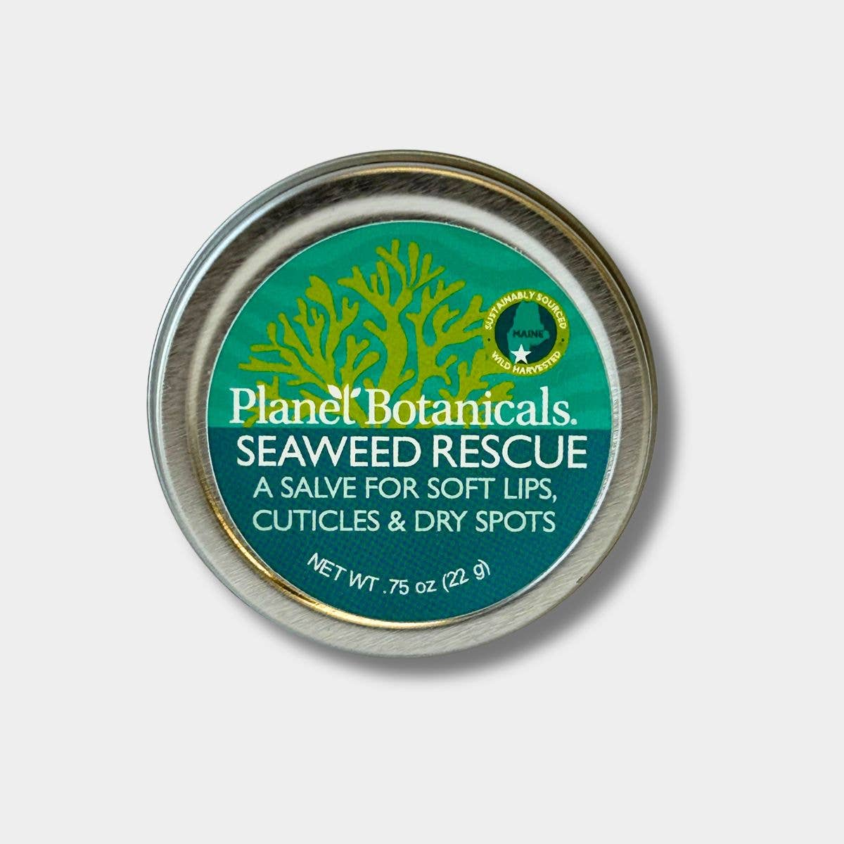Planet Botanicals - Seaweed Rescue Salve - For Lips, Cuticles and Dry Spots