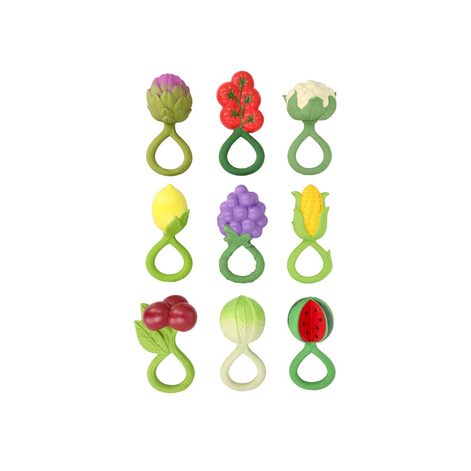 Oli & Carol - Tomato Rattle Toy