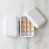 Earth Ahead - Bamboo Fiber Travel Soap Case with Lid