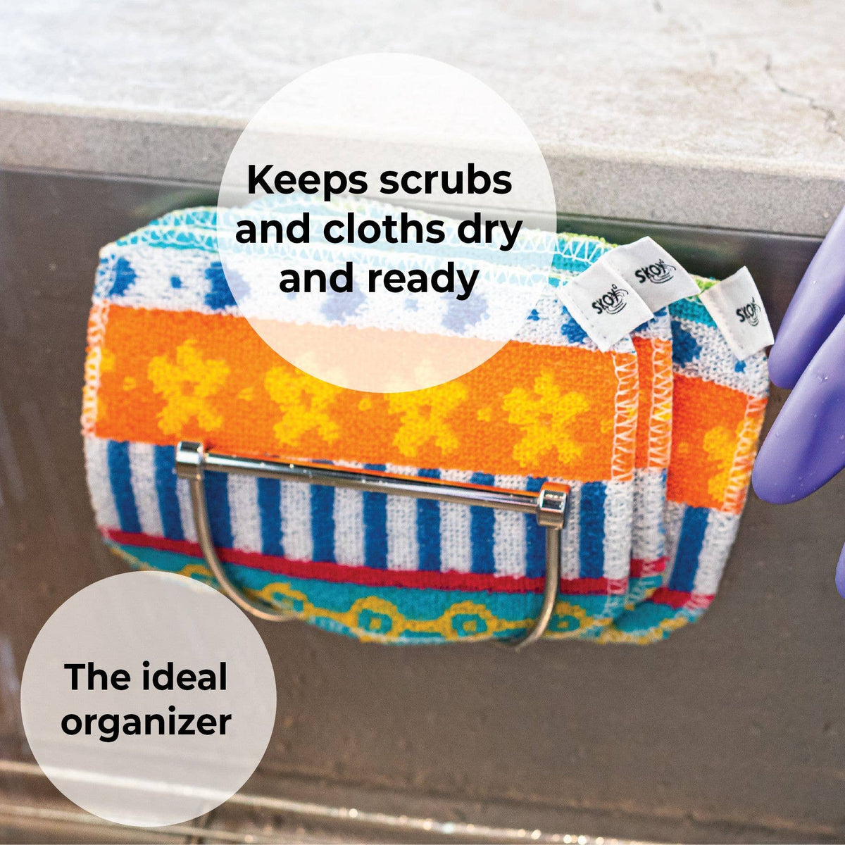 Skoy Enterprises, LLC - Skoy Scrub - 2 PK  Color - Assorted Design