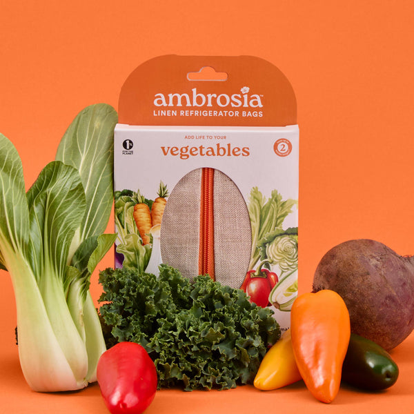 Ambrosia Bag - The Vegetable Bag – Reusable Linen Produce Bag