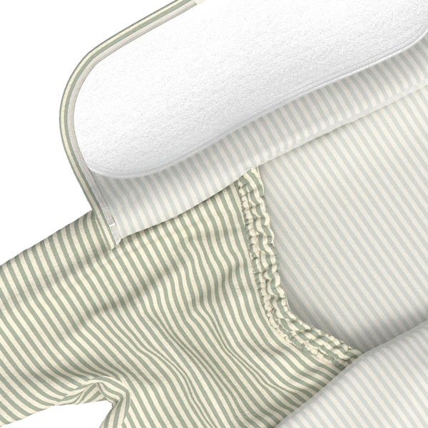 Bonsie Skin to Skin Babywear - Footie - Mint Twist