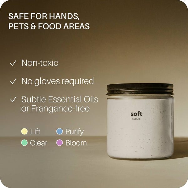 Everneat - Soft Scrub 16oz (Glass Jar)