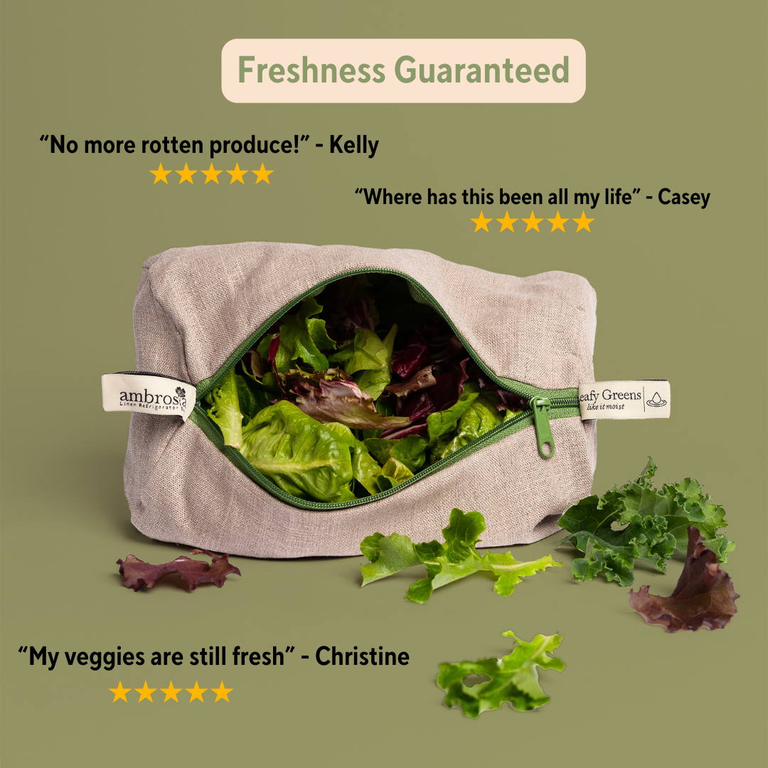 Reusable Linen Produce Bags (Set of 4)