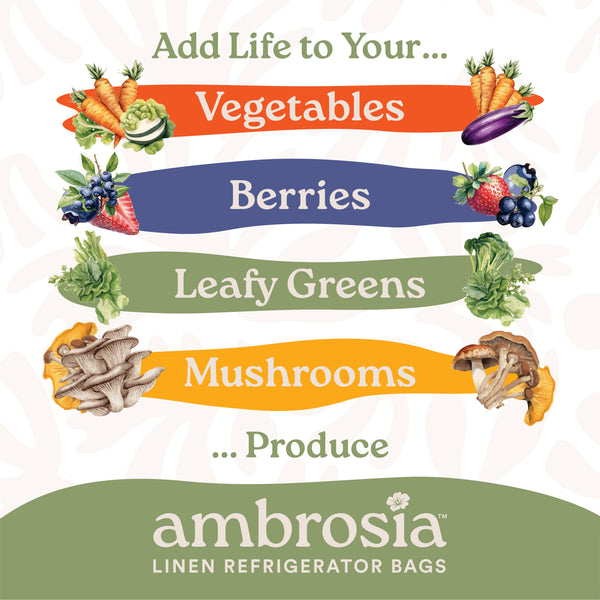 Reusable Linen Produce Bags (Set of 4)