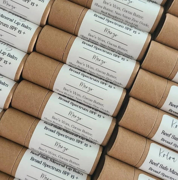 Koloa Farms - Lip Balm w/ SPF 15+ Mango - Bee's wax