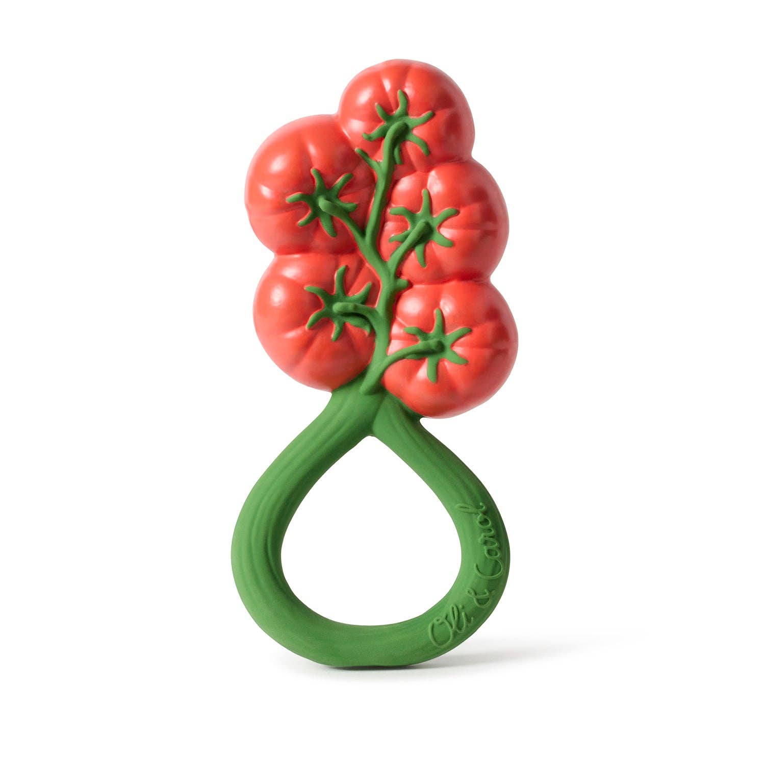 Oli & Carol - Tomato Rattle Toy