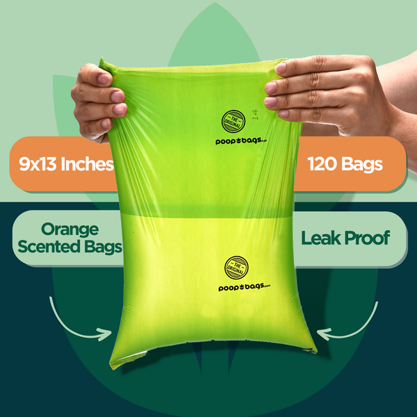 The Original Poop Bags® - The Original Poop Bags® Orange Scented USDA Biobased Rolls
