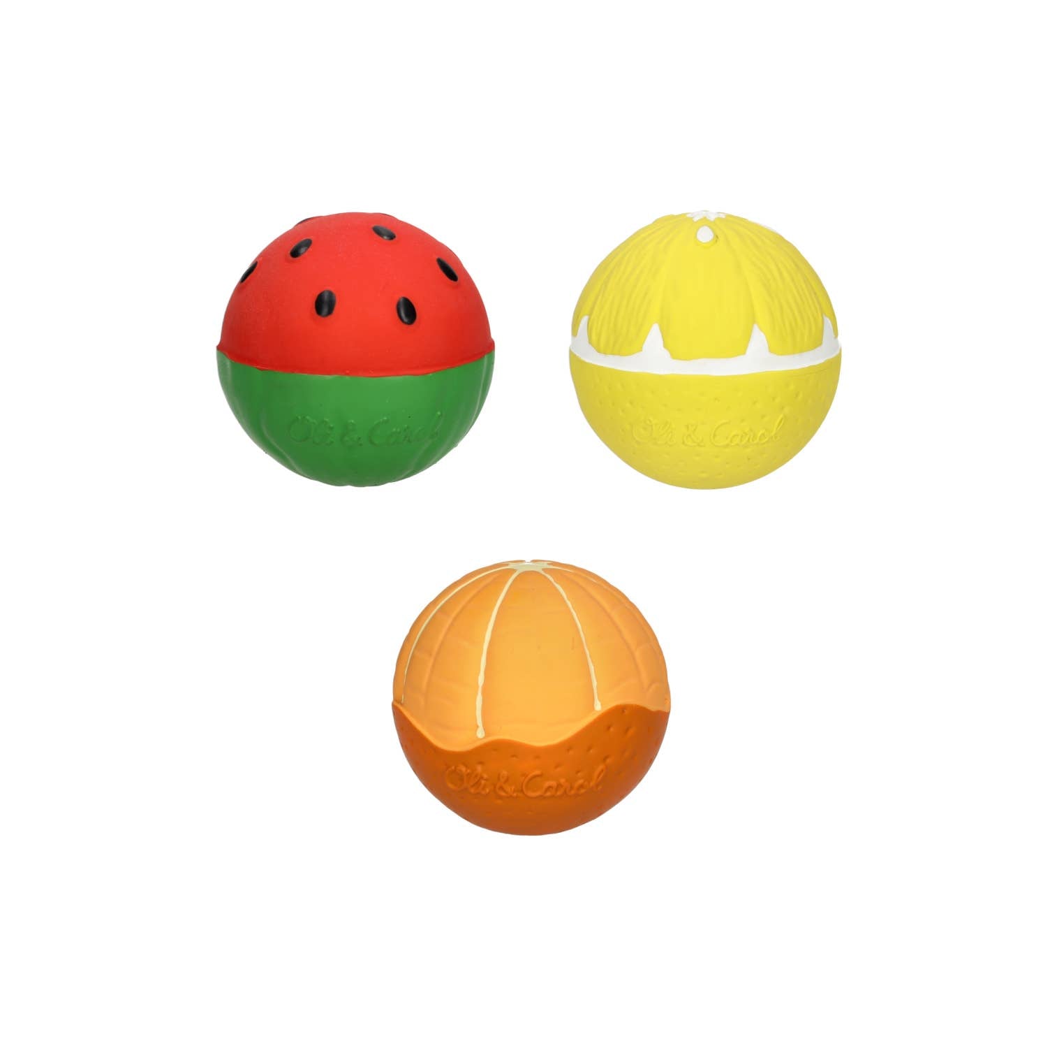Oli & Carol - Fruit Salad Baby Sensory Balls