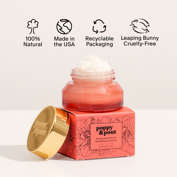 Poppy & Pout - Lip Scrub