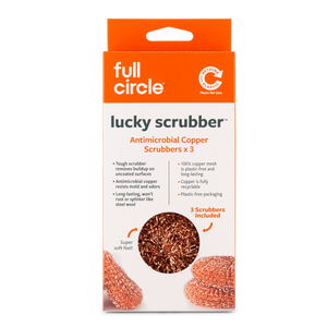 Lucky Scrubber - Antimicrobial Copper Scrubbers (3pk)