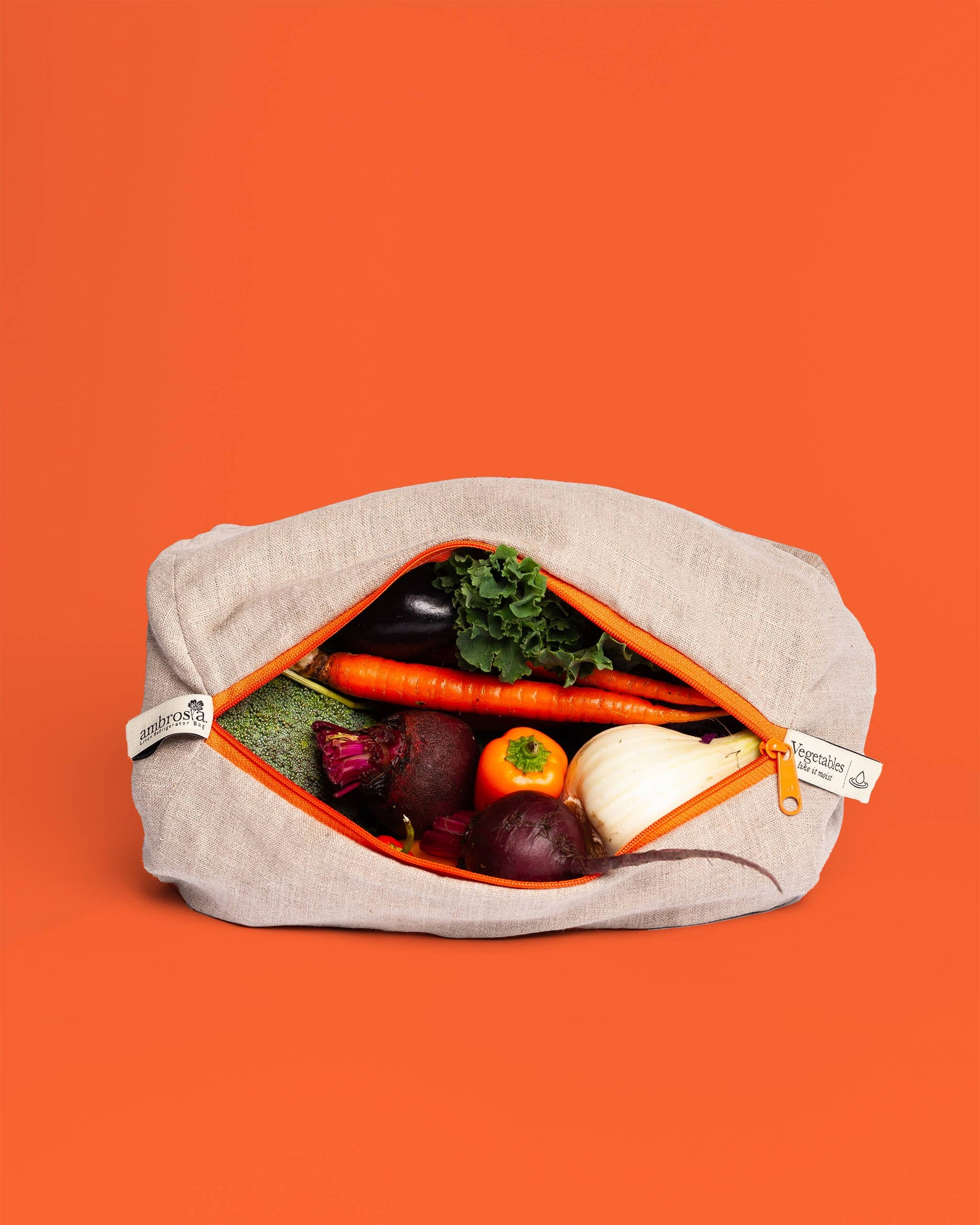 Ambrosia Bag - The Vegetable Bag – Reusable Linen Produce Bag