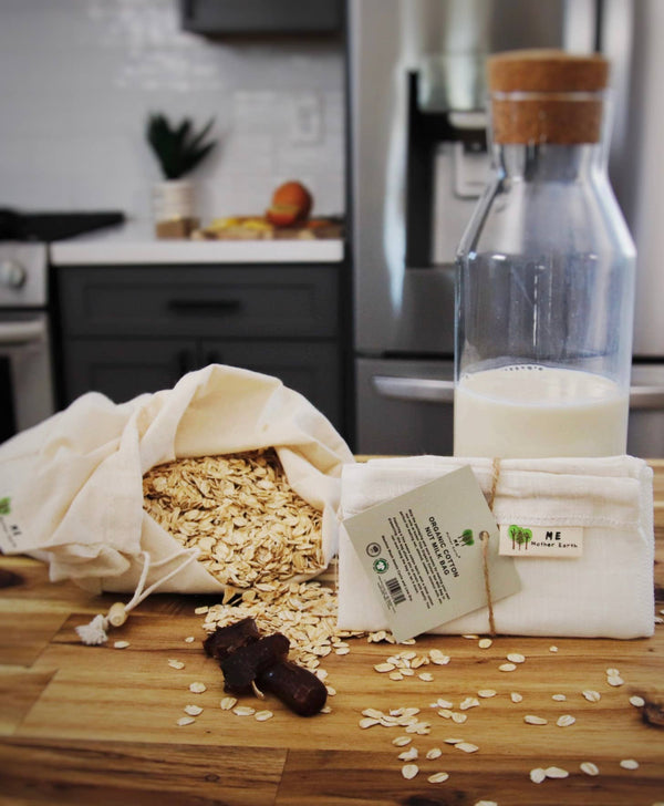 Organic Hemp Cotton Nut Milk Bag