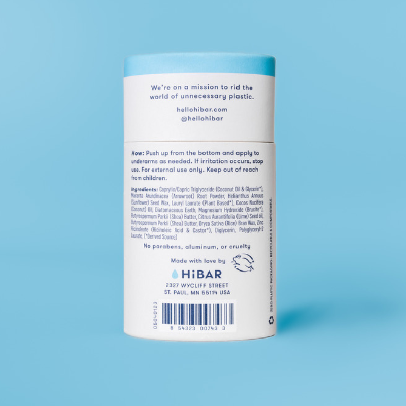 HiBAR - HiBAR Fragrance-Free Sensitive Deodorant