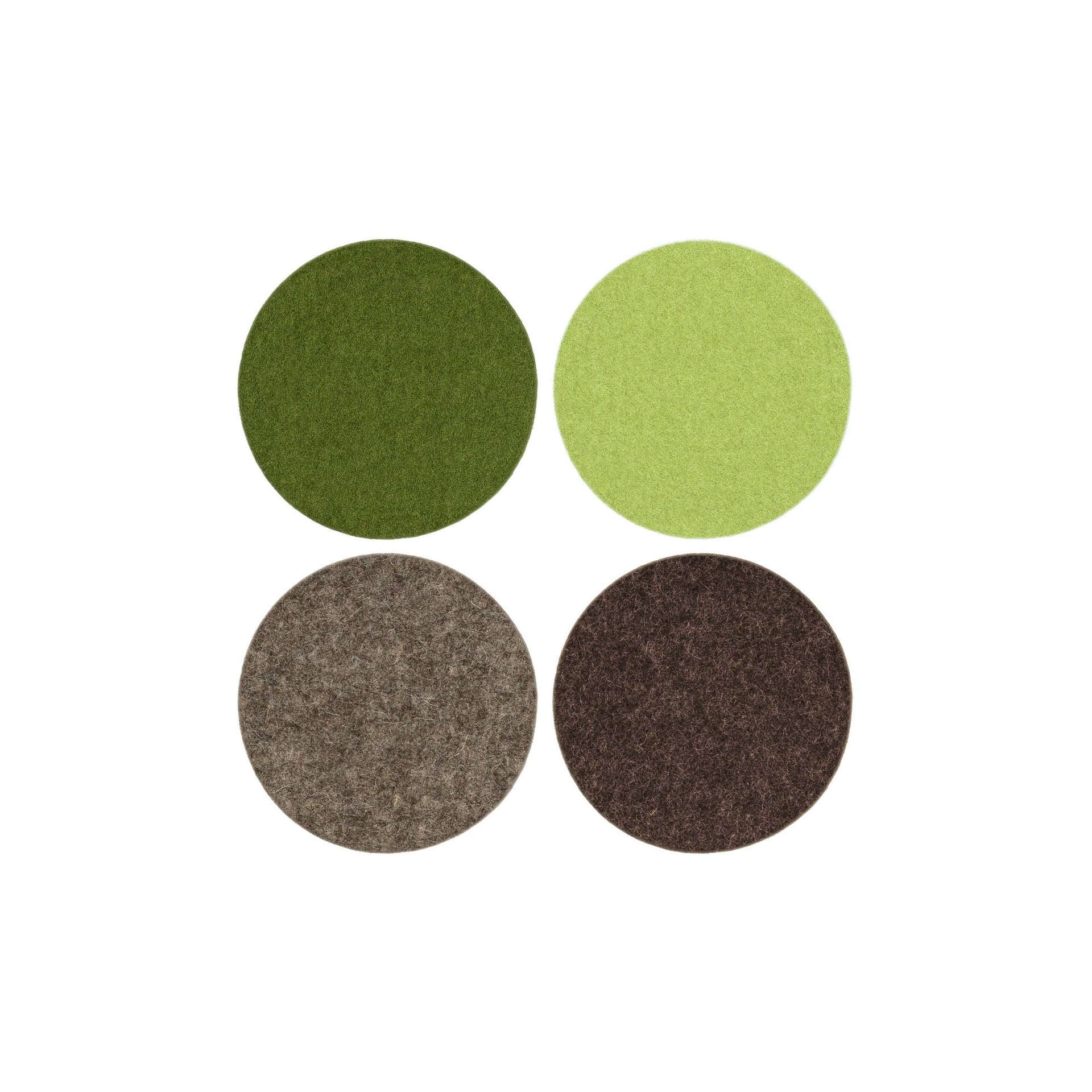 Graf Lantz - Bierfilzl Merino Wool Felt Coaster 4 Pack