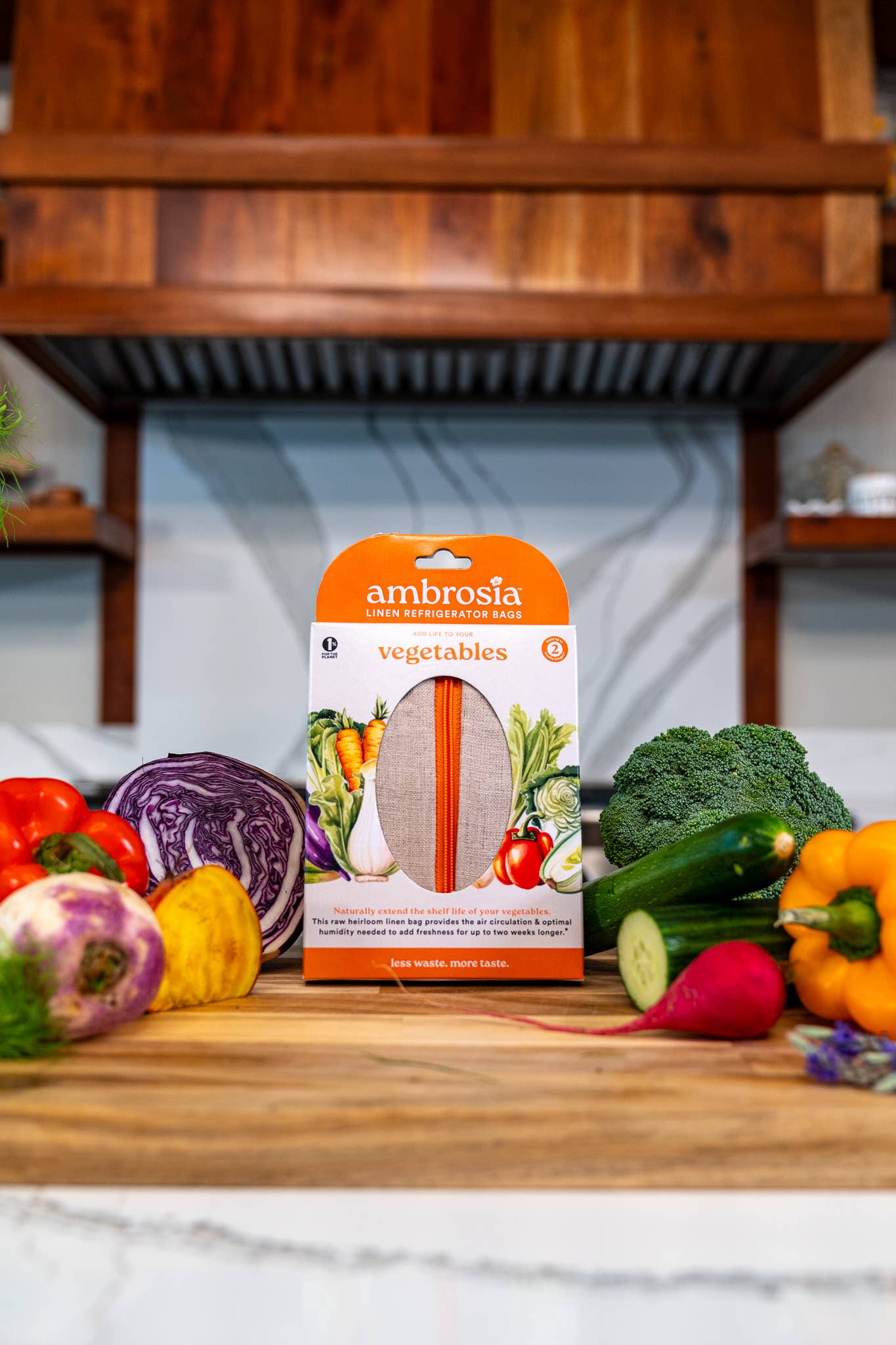 Ambrosia Bag - The Vegetable Bag – Reusable Linen Produce Bag