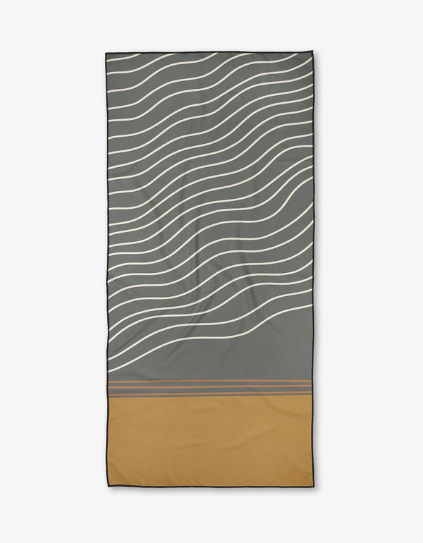 Geometry Beach towel