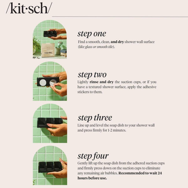 KITSCH - Self-draining Soap Dish