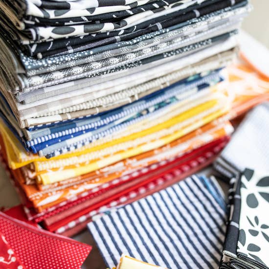 Color Block Everyday Cloth Napkins, set of 10