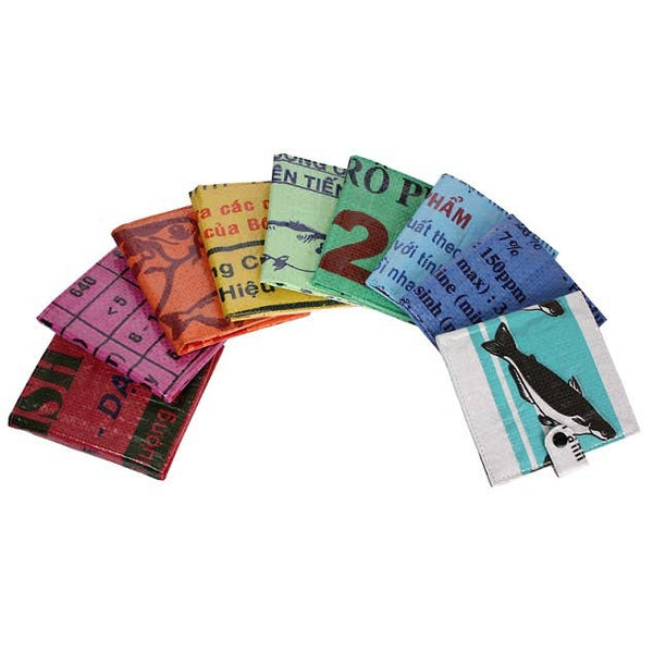 Malia Designs - Recycled Feed Bag Wallet