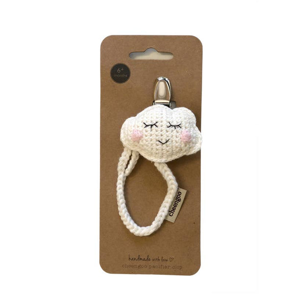 Pacifier Clip - Cloud , Daisy, or Sunflower