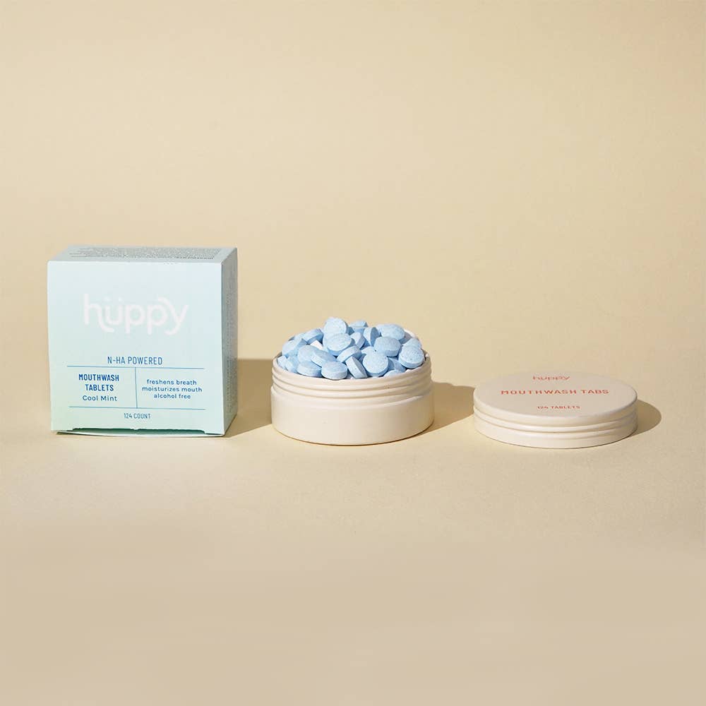 Huppy - Mouthwash Tablets - Cool Mint
