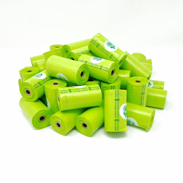 GreenLine Biodegradable Poop Bags - roll of 12 bags