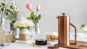 French Press Coffee Maker Double Wall Stainless Steel 1L