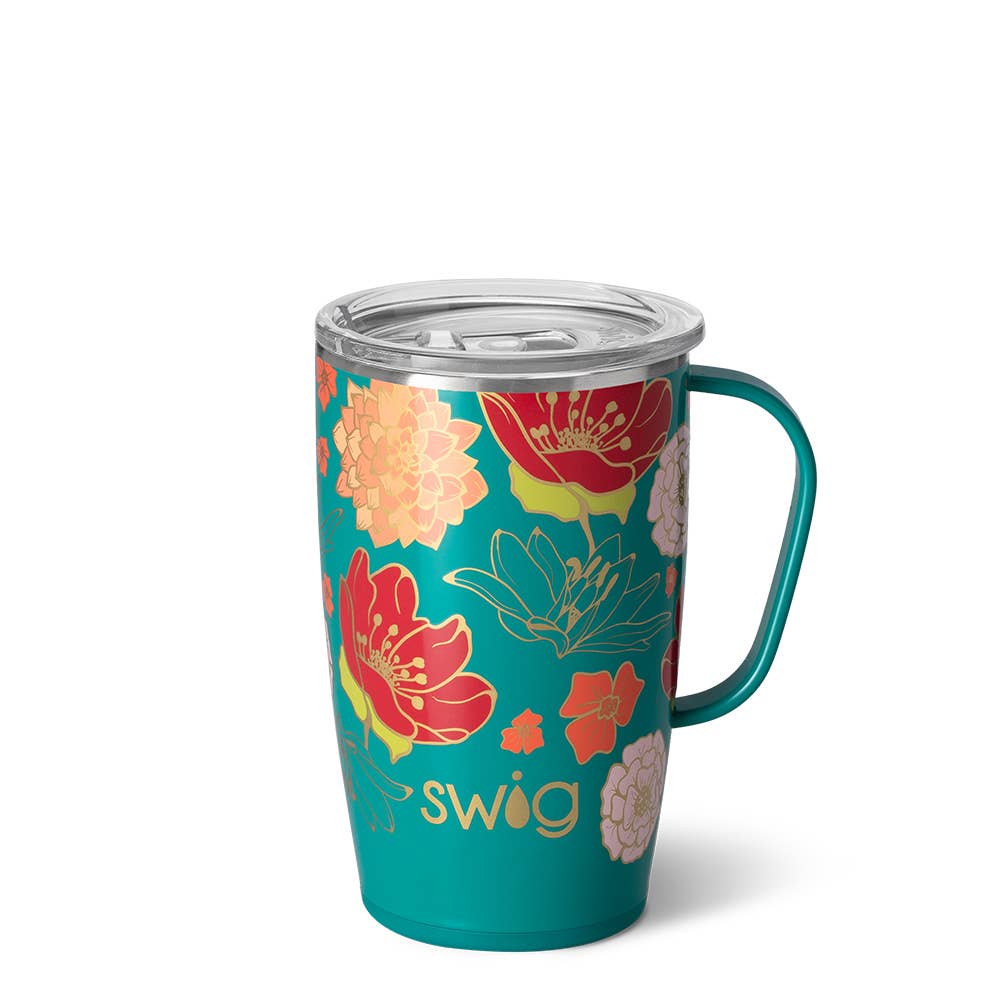 Swig Life - Fire Poppy Travel Mug (18oz)