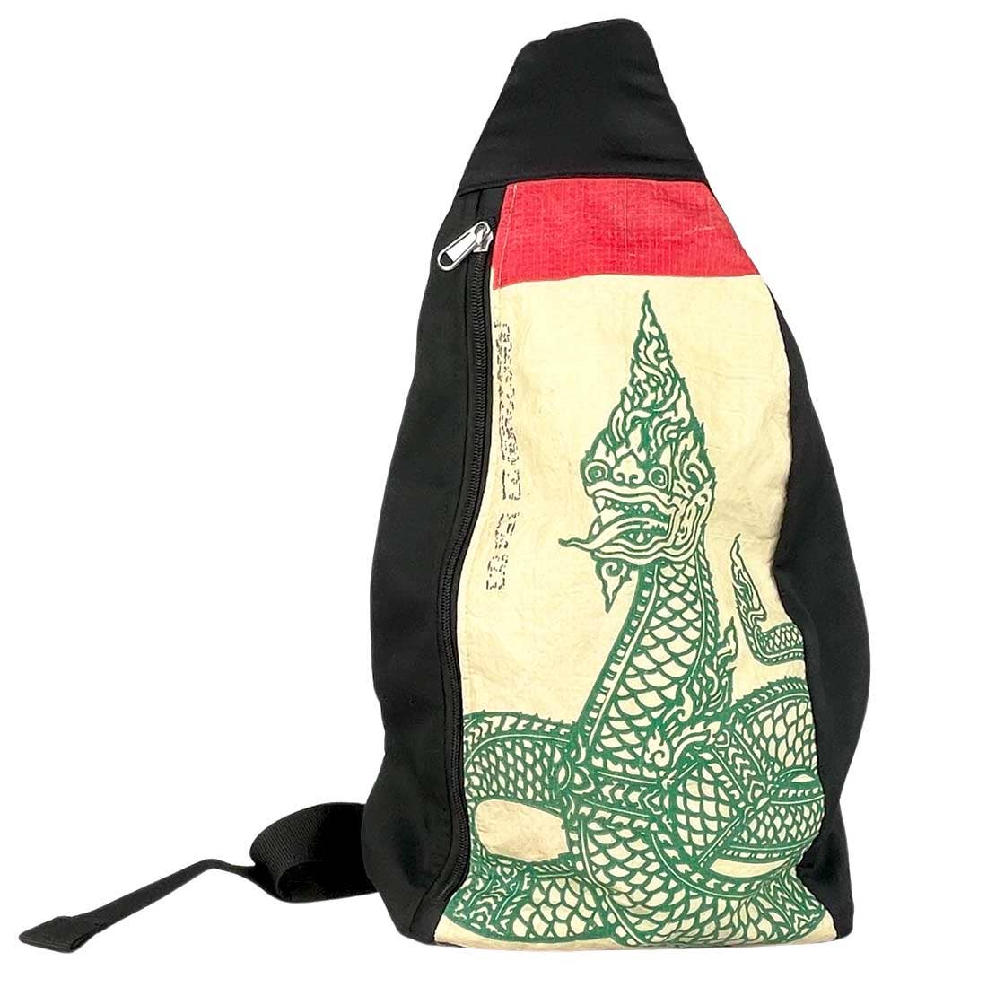 Sling Recycled Backpack - Eco-Friendly and Fair Trade