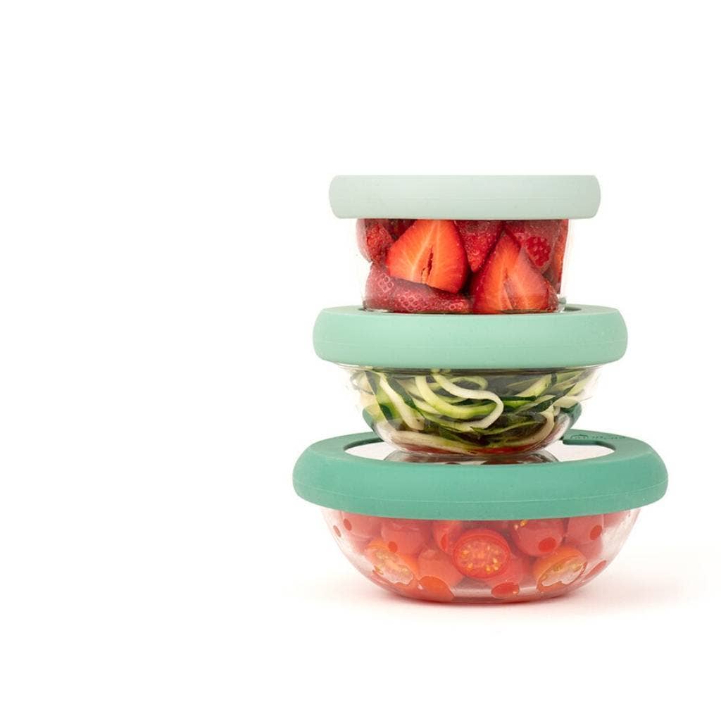 Food Huggers Lids Set/3  (XS,S,M)