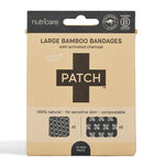 Patch Bamboo Bandages -  Large Bandages - 10 strips x 5 Packs