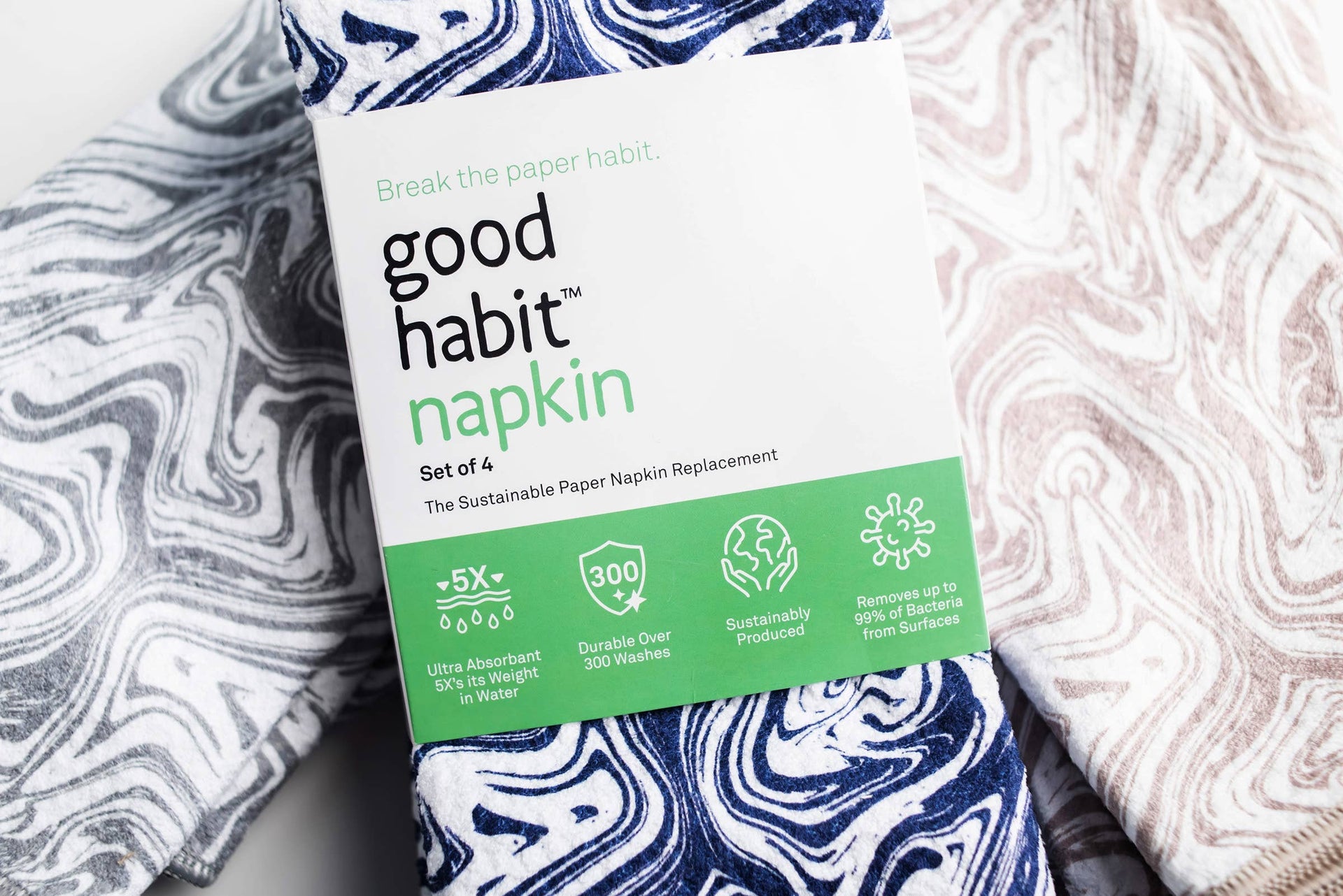 Good habit Napkins- set of 4