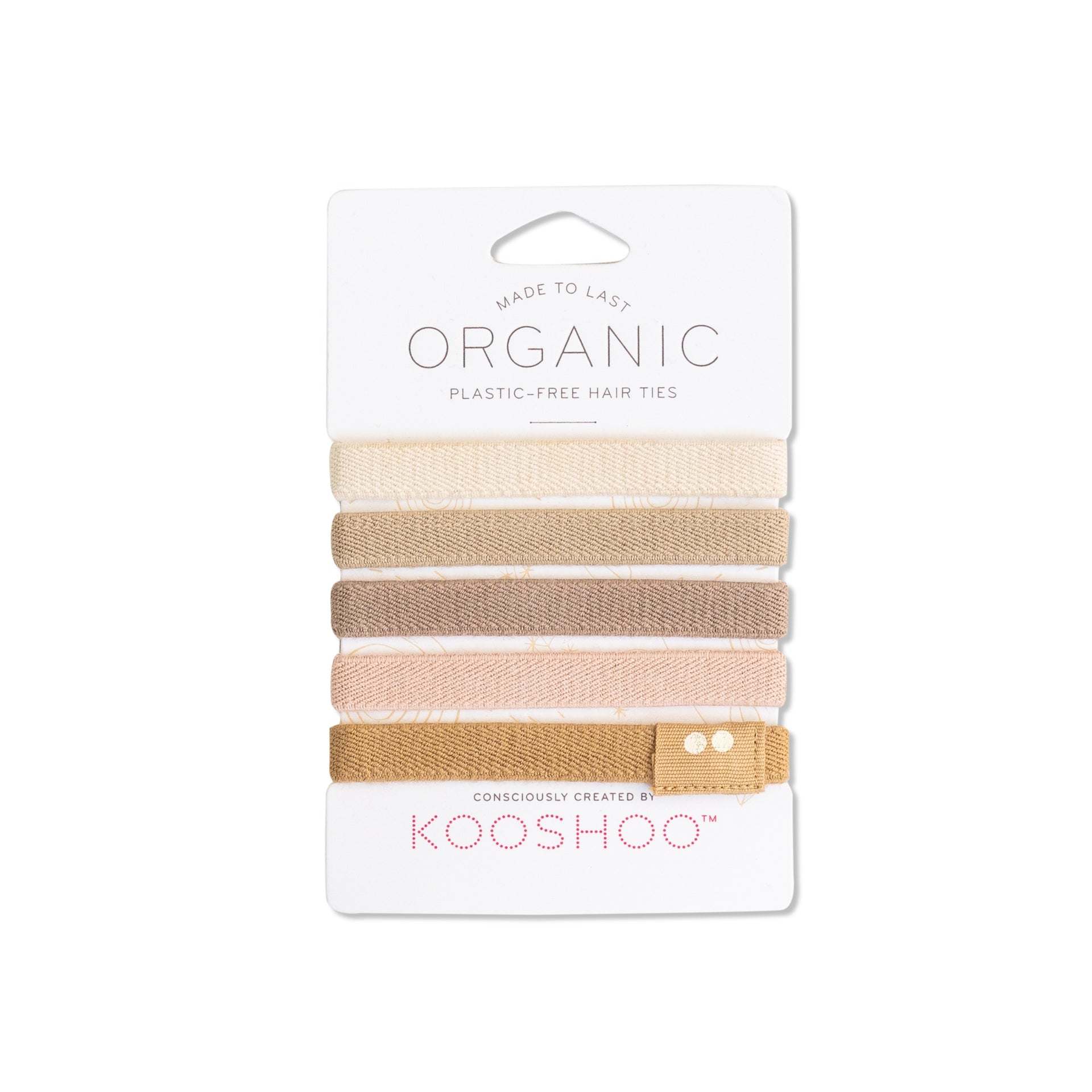 Plastic free hair ties by KOOSHOO