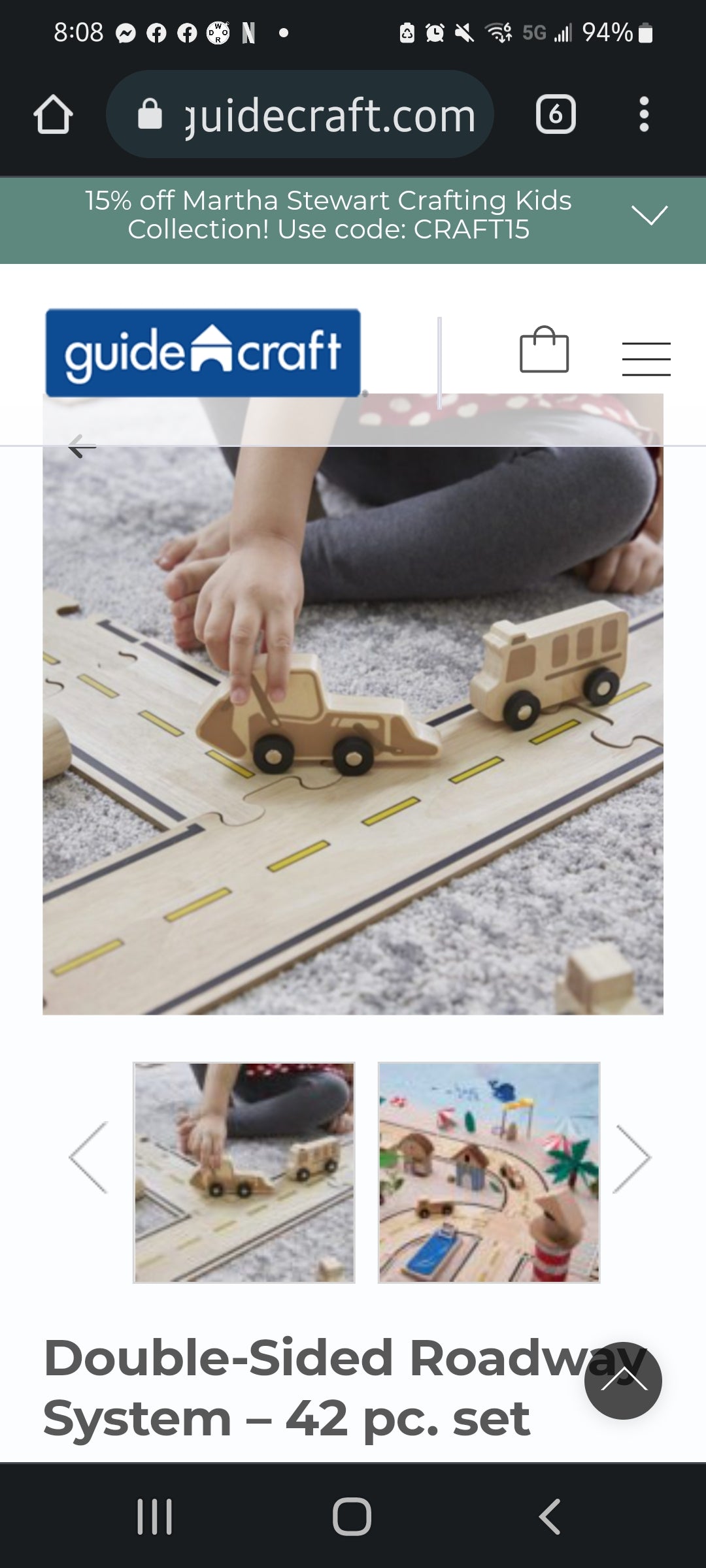 Double-Sided Roadway System – 42 pc. set