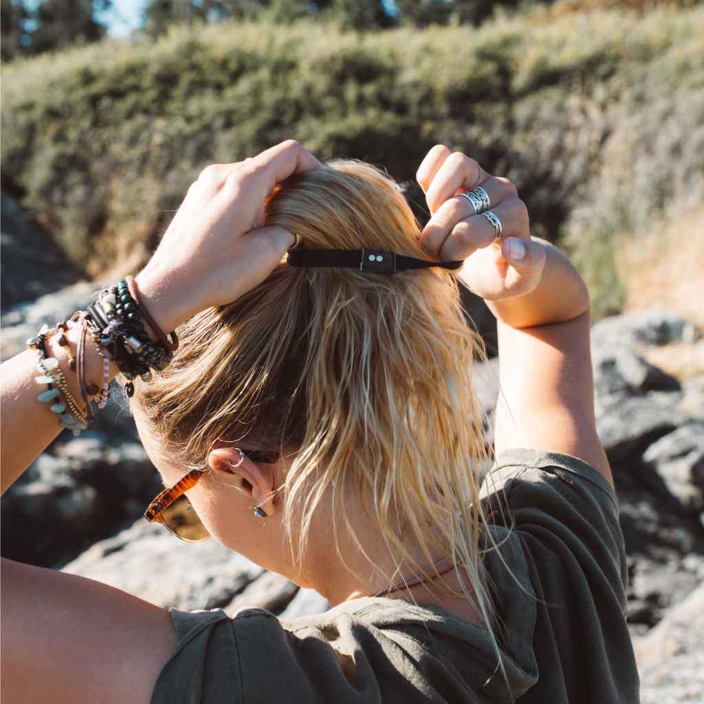 Plastic free hair ties by KOOSHOO