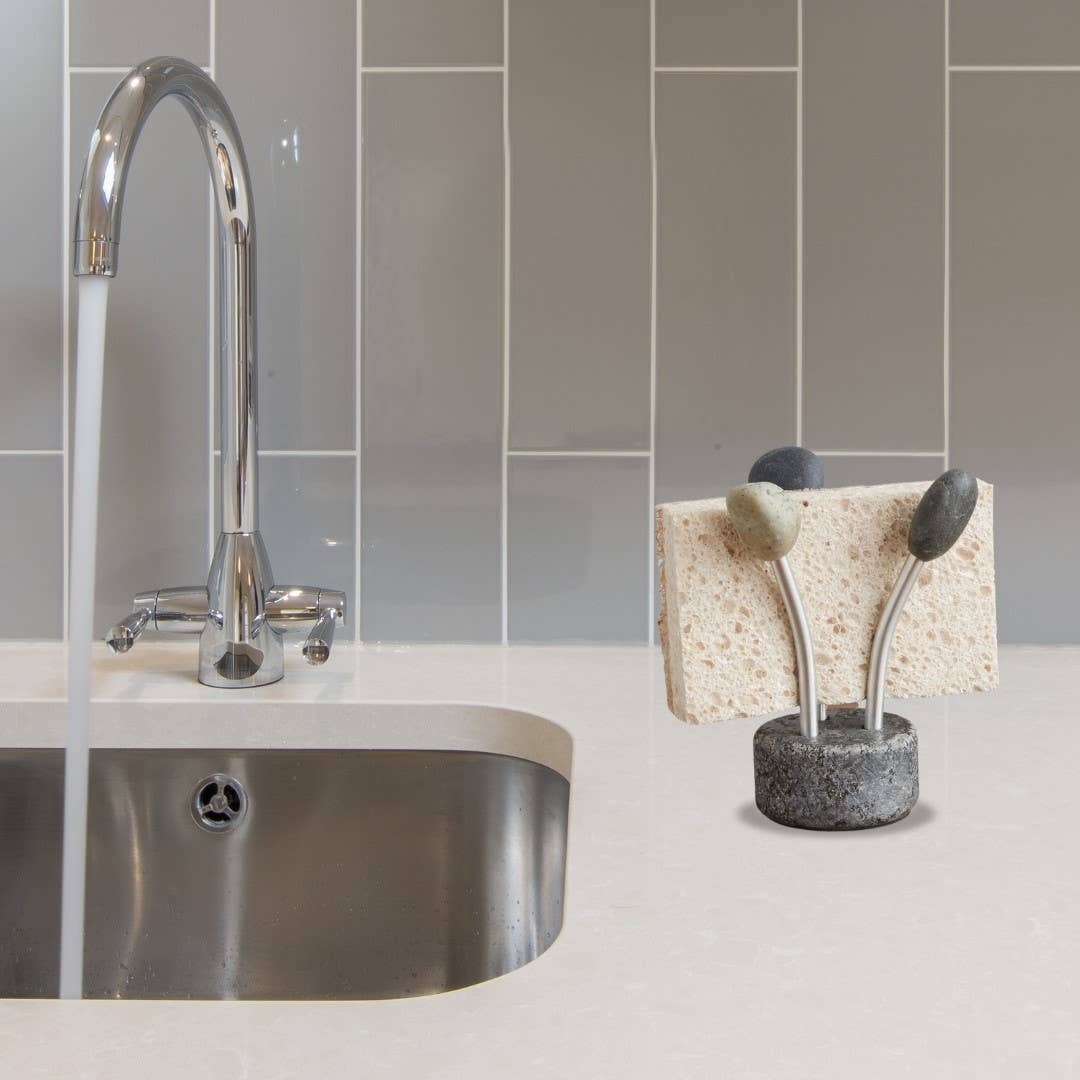 Sea Stones - Granite Sponge Holder