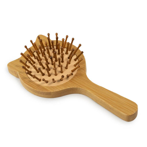 Kitten shape bamboo hair brush