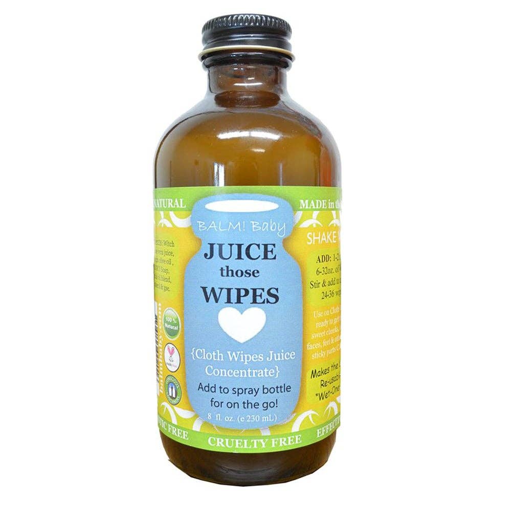 Juice those Wipes Natural Wipes Concentrate - Taylor's Naturals