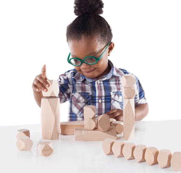 Wood Stackers- Standing Stones
