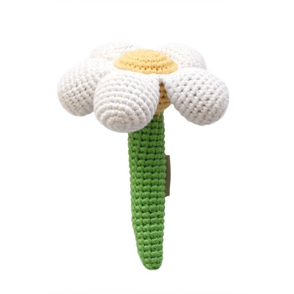 Crocheted Rattle - Flower, Animals and Donut